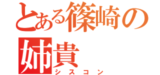 とある篠崎の姉貴（シスコン）