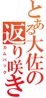 とある大佐の返り咲きⅡ（カムバック）