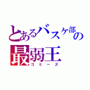 とあるバスケ部の最弱王（ゴミーズ）