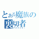 とある魔族の裏切者（アクマイザー）