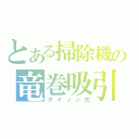 とある掃除機の竜巻吸引（ダイソン式）