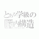 とある学級の脳内構造（ノウナイメーカー）