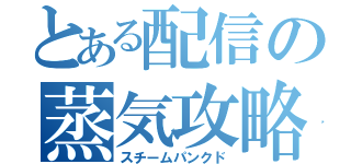 とある配信の蒸気攻略（スチームパンクド）