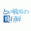 とある戦場の飛行厨（パイロット）