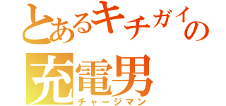 とあるキチガイの充電男（チャージマン）