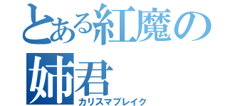 とある紅魔の姉君（カリスマブレイク）