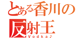 とある香川の反射王（Ｖｏｄｋａ♪）