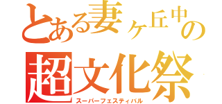 とある妻ヶ丘中の超文化祭（スーパーフェスティバル）