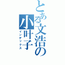 とある文浩の小叶子Ⅱ（インデックス）