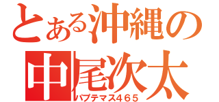 とある沖縄の中尾次太志（パプテマス４６５）