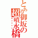 とある御坂の超噴水橋（サイフォン）