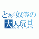 とある奴等の大人玩具（バイブレーター）