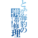 とある海豹の携帯修理（やっぱ遅れたか～）