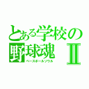 とある学校の野球魂Ⅱ（ベースボールソウル）