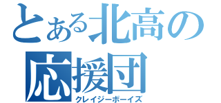 とある北高の応援団（クレイジーボーイズ）