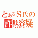 とあるＳ氏の詐欺容疑（ＥＶＡ厨日記）