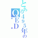 とある４９５年のＱＥＤ（妹様）