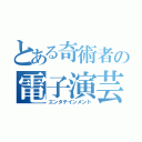 とある奇術者の電子演芸（エンタテインメント）