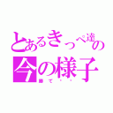 とあるきっぺ達の今の様子（勝て‼‼）