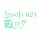 とある小６のブログ（はちゅねみきゅ）