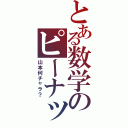 とある数学のピーナッツ（山本何チャラ？）