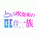 とある吹奏楽の中音一族（トロンボーン）