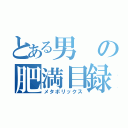 とある男の肥満目録（メタボリックス）