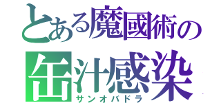 とある魔國術の缶汁感染（サンオバドラ）