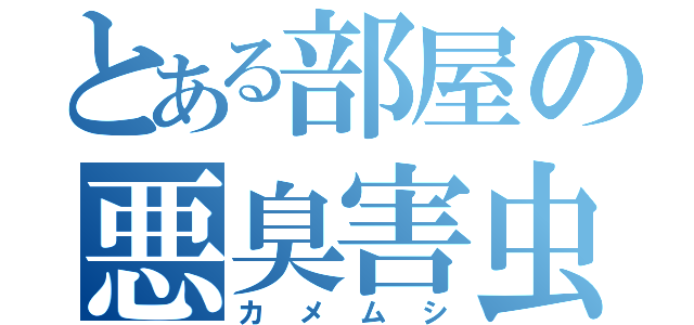 とある部屋の悪臭害虫（カメムシ）