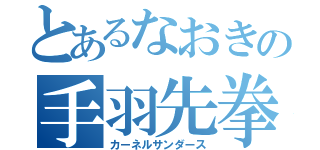 とあるなおきの手羽先拳法（カーネルサンダース）