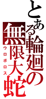 とある輪廻の無限大蛇（ウロボロス）