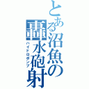 とある沼魚の轟水砲射（ハイドロポンプ）