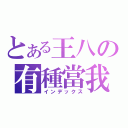 とある王八の有種當我（インデックス）