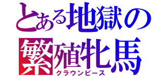 とある地獄の繁殖牝馬（クラウンピース）