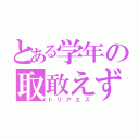 とある学年の取敢えず（トリアエズ）