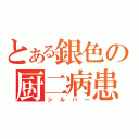 とある銀色の厨二病患者（シルバー）