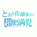 とある佐藤家の超肥満児（サトウツグミ）