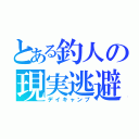 とある釣人の現実逃避（デイキャンプ）