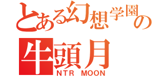 とある幻想学園の牛頭月（ＮＴＲ ＭＯＯＮ）