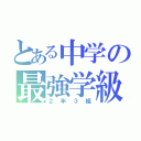 とある中学の最強学級（２年３組）