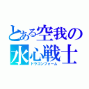 とある空我の水心戦士（ドラゴンフォーム）