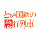 とある国鉄の急行列車（キハ５８）