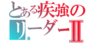 とある疾強のリーダーⅡ（勇）