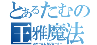 とあるたむの王雅魔法（おがーたむれびおーさー）