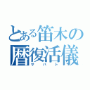 とある笛木の暦復活儀式（サバト）