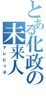 とある化政の未来人（テレビっ子）