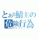 とある鯖主の危険行為（クレイジー）