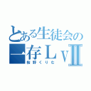 とある生徒会の一存Ｌｖ． Ⅱ（桜野くりむ）