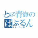 とある青海のばぶるん（トレーラー屋）