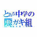 とある中学の悪ガキ組（破天荒！）